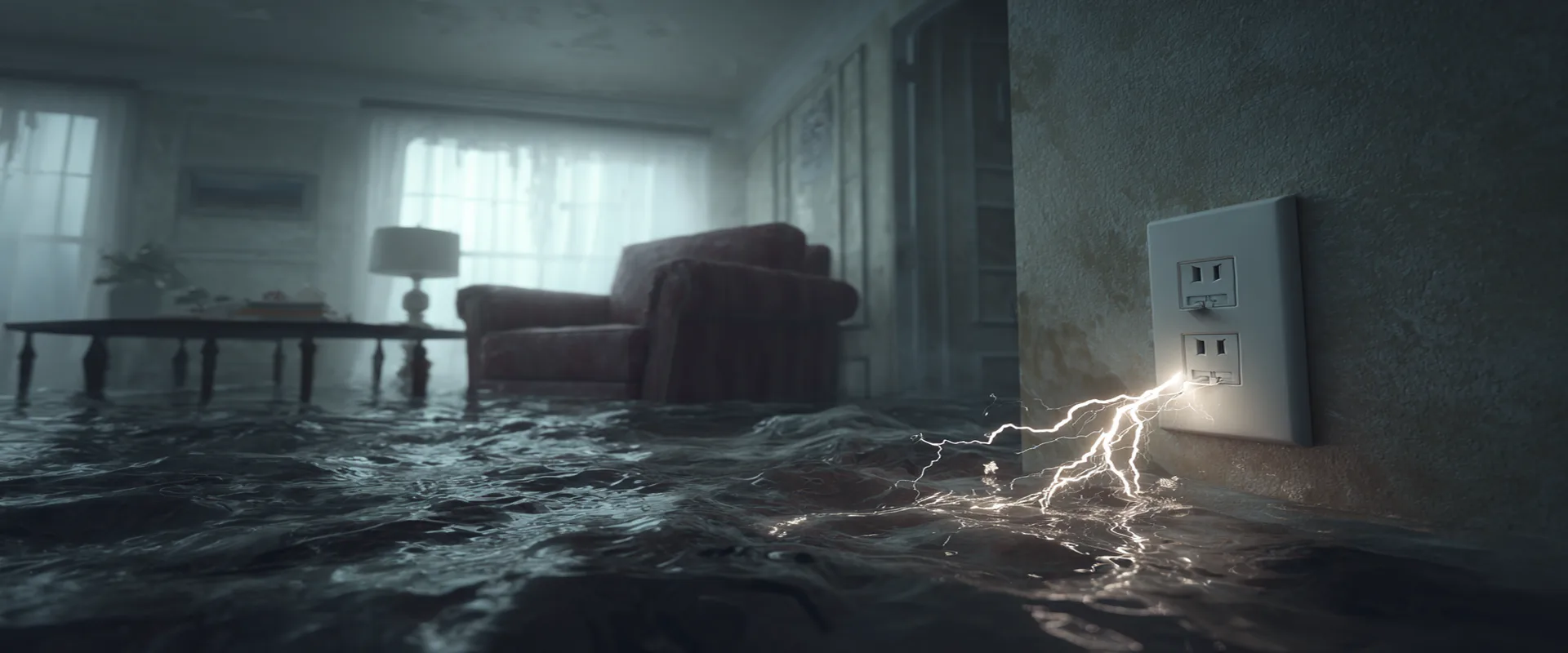 Electrical safety after storm flooding
