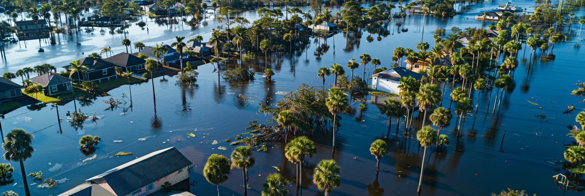 Licensed roofer inspecting coastal home after storm