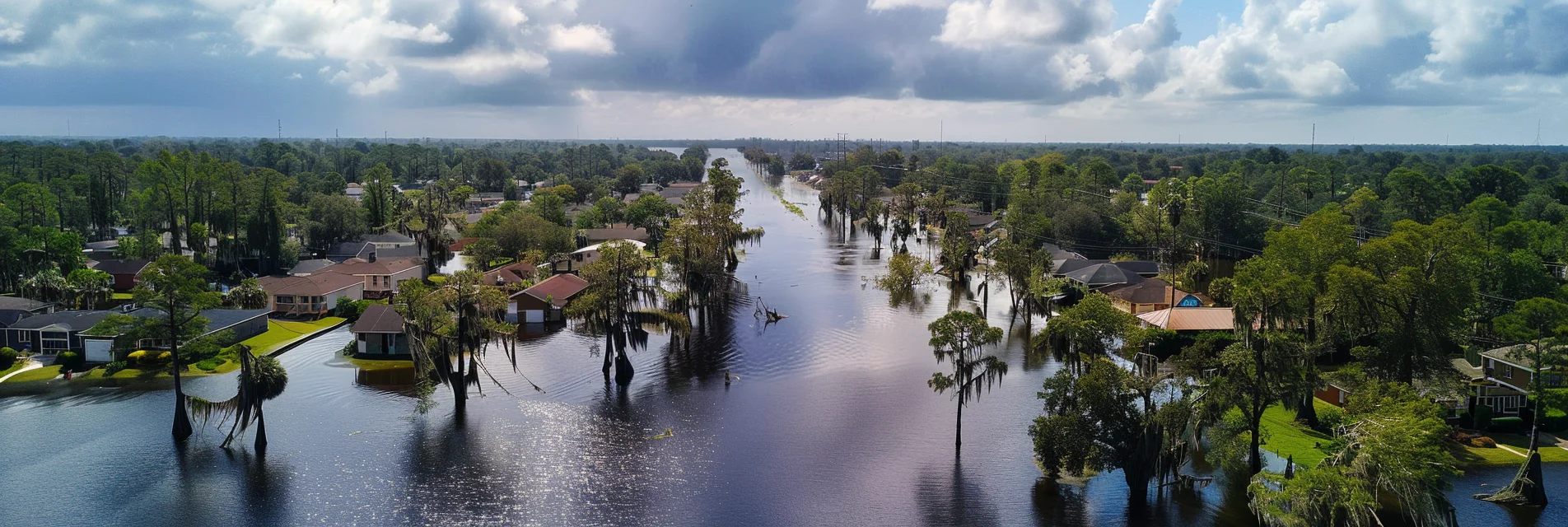 Licensed roofer inspecting coastal home after storm