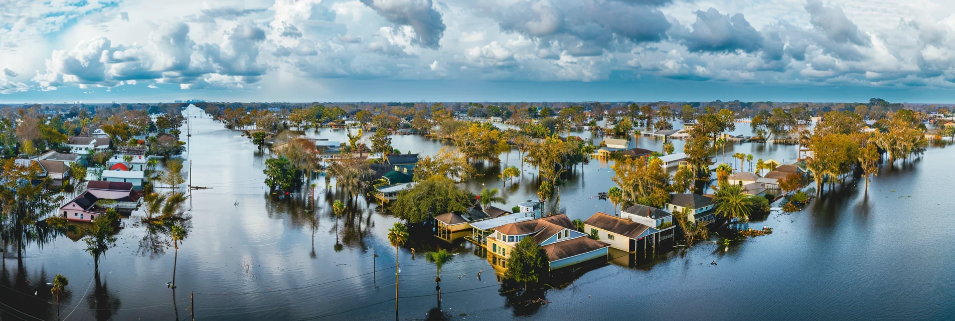 Licensed roofer inspecting coastal home after storm