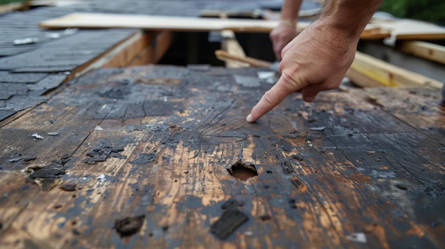 What Happens If Your Roofer Finds Hidden Damage or Rotted Decking?